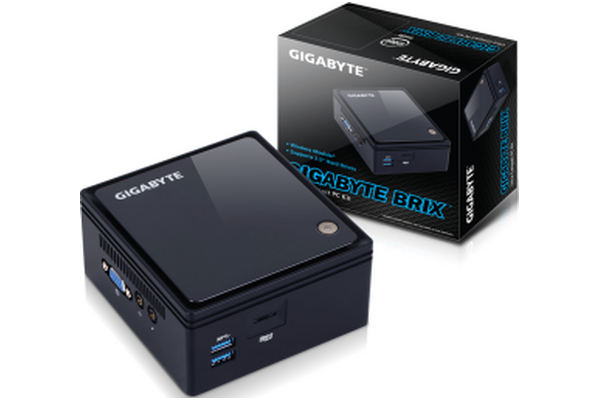 GIGABYTE GB-BACE-3160 Brix Intel Celeron DDR3 Intel HD Graphics 400 brak