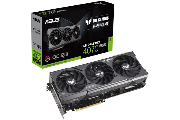 Karta graficzna ASUS RTX 4070 Ti SUPER TUF Gaming OC 12GB GDDR6X