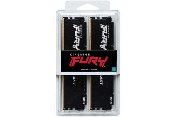 Pamięć RAM Kingston Fury Black Beast 32GB DDR5 6000MHz Z radiatorem 1.1V 36CL