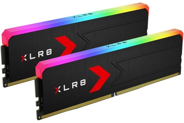 Pamięć RAM PNY XLR8 RGB 32GB DDR5 6000MHz Z radiatorem 1.4V 36CL