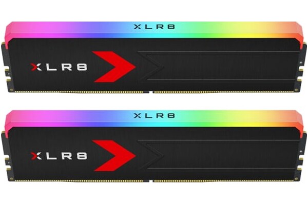 Pamięć RAM PNY XLR8 RGB 32GB DDR5 6000MHz Z radiatorem 1.4V 36CL