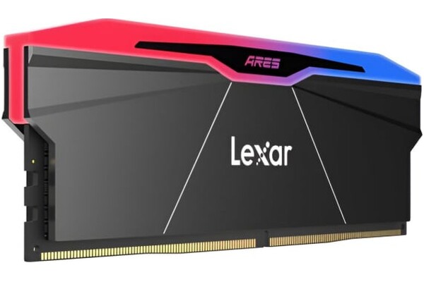 Pamięć RAM Lexar Ares Black RGB 32GB DDR5 6000MHz Z radiatorem 28CL