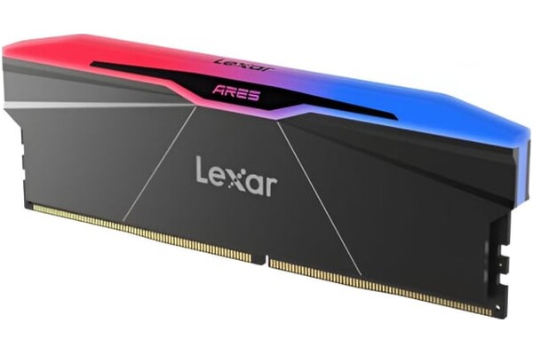 Pamięć RAM Lexar Ares Black RGB 32GB DDR5 6000MHz Z radiatorem 28CL