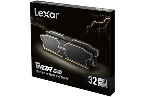 Pamięć RAM Lexar Thor Black 32GB DDR5 6000MHz