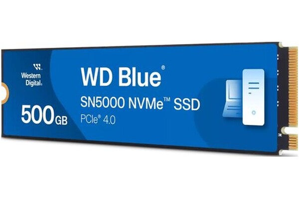 Dysk wewnętrzny SanDisk SN5000 Blue SSD M.2 NVMe 500GB