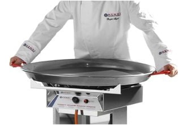 Grill gazowy Hendi Fiesta 600 palniki 2szt moc 4.8kW