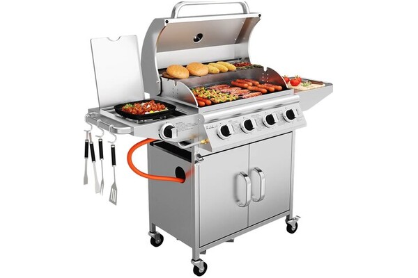 Grill gazowy KOLER Relish v2 palniki 4+1szt moc 16.0kW