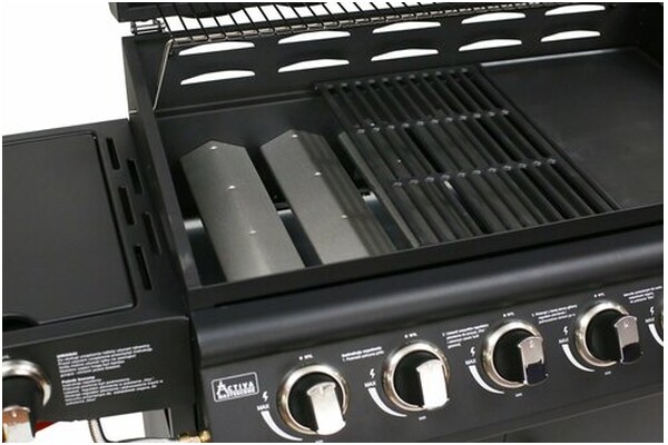 Grill gazowy ACTIVA Florida III 19786G palniki 6+1szt moc 15.0kW