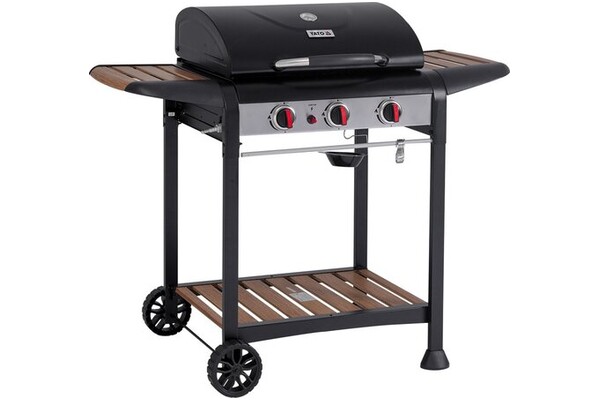 Grill gazowy YATO YG20009 palniki 3szt moc 9.0kW