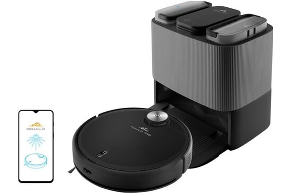 Odkurzacz ETA 724390000 robot sprzątający z pojemnikiem czarny