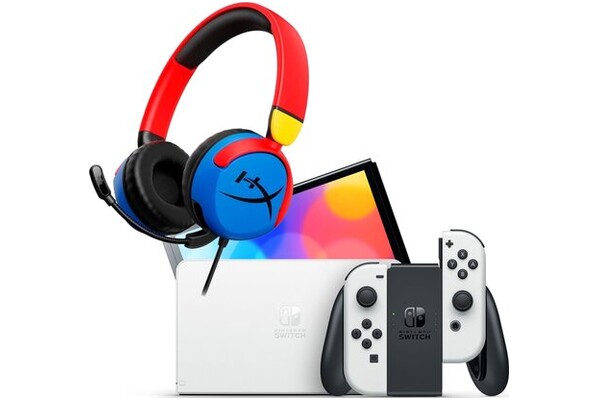Konsola Nintendo Switch OLED biały