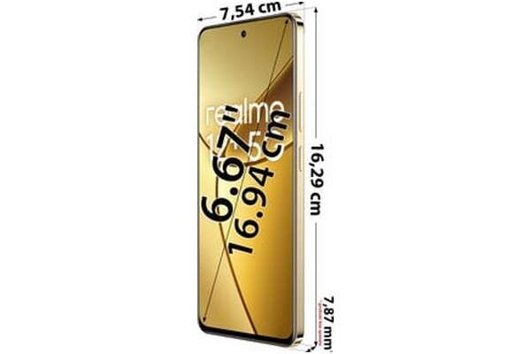 Smartfon realme 12 5G beżowy 6.67" 12.0GB/512.0GB