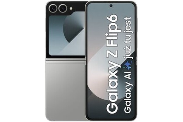 Smartfon Samsung Galaxy Z Flip 6 5G szary 3.40" 12.0GB/256.0GB