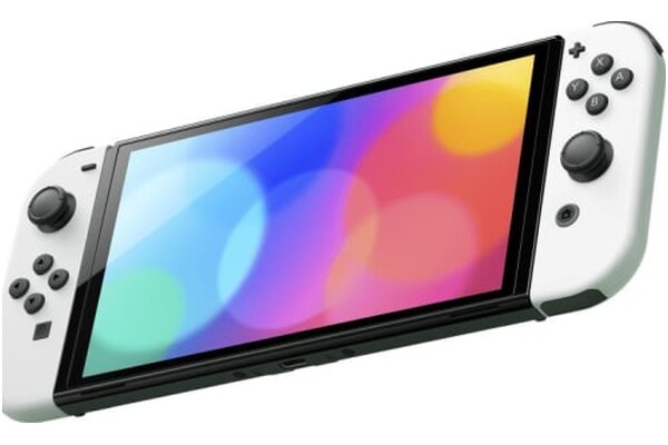 Konsola Nintendo Switch OLED 64GB biały + Lewy i prawy kontroler Joy-Con