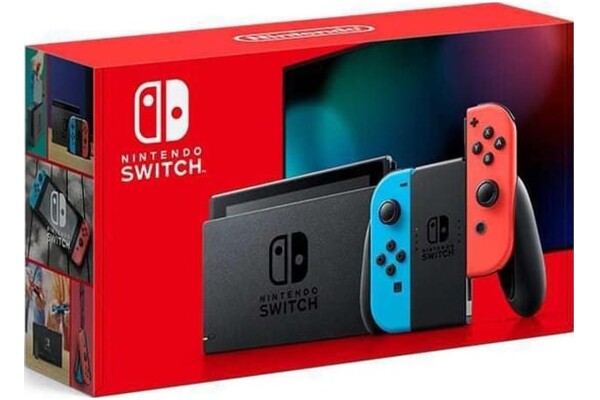Konsola Nintendo Switch 32GB Czerwono-niebieski + Lewy i prawy kontroler Joy-Con
