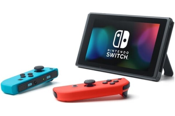 Konsola Nintendo Switch 32GB Czerwono-niebieski + Lewy i prawy kontroler Joy-Con