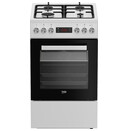 Kuchnia Beko FSM52332DWDT płyta gazowa, piekarnik elektryczny