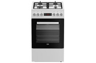 Kuchnia Beko FSM52332DWDT płyta gazowa, piekarnik elektryczny