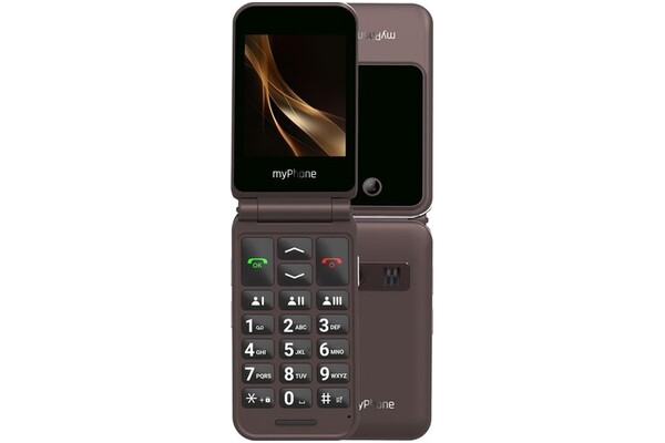 Smartfon myPhone Harmony LTE brązowy 2.80" poniżej 0.1GB/poniżej 0.5GB