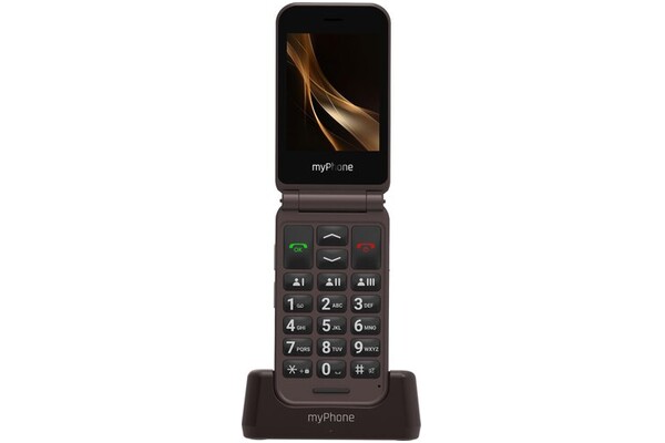 Smartfon myPhone Harmony LTE brązowy 2.80" poniżej 0.1GB/poniżej 0.5GB