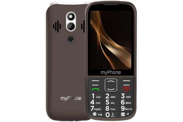 Smartfon myPhone Halo 4 Plus brązowy 3.50" poniżej 0.1GB/poniżej 0.5GB