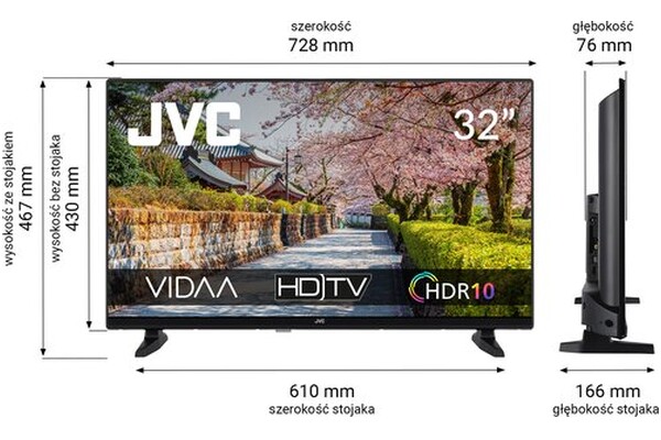 Telewizor JVC LT32VDH5400 32" HD Ready