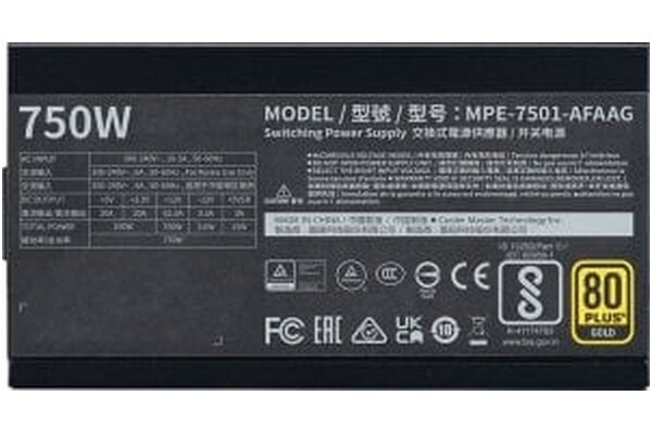 COOLER MASTER MPE-7501-AFAAG-3EEU MWE V2 750W ATX