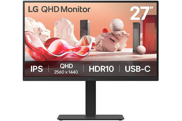 Monitor 27.0" LG 27BA65 czarny