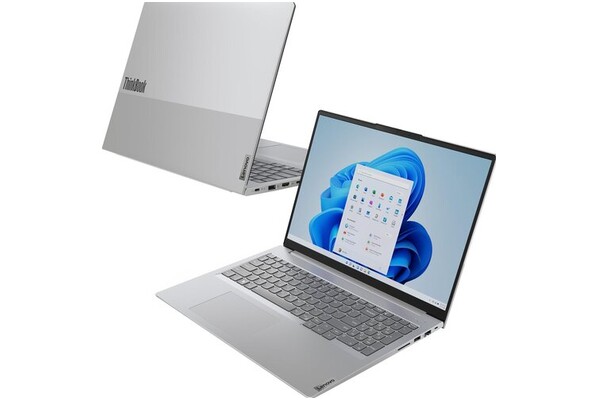 Laptop Lenovo ThinkBook 16 16.0" AMD Ryzen 5 7530U AMD Radeon 8GB 512GB SSD Windows 11 Professional szary