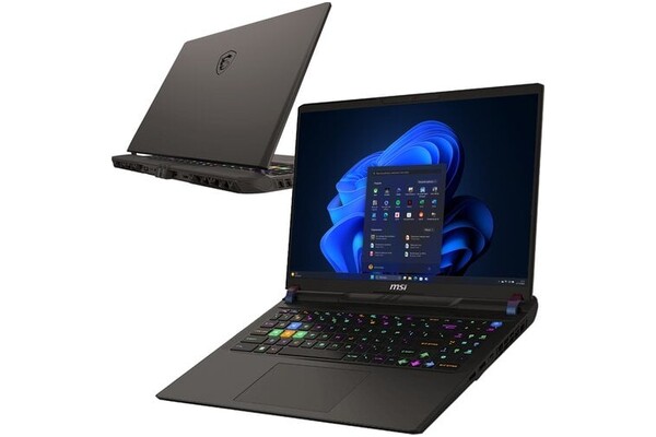 Laptop MSI Vector 16 16.0" Intel Core i9 14900HX NVIDIA GeForce RTX 4070 32GB 1TB SSD Windows 11 Home szary