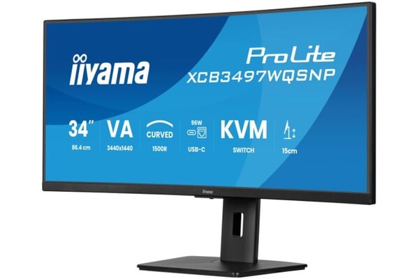 Monitor 34.0" IIYAMA XCB3497WQSNP-B1 czarny