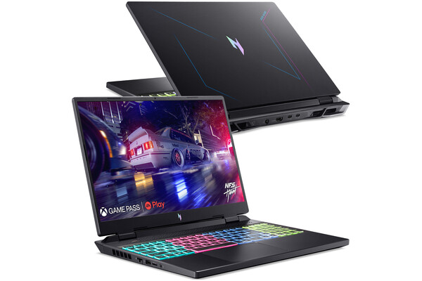 Laptop ACER Nitro 16 16.0" AMD Ryzen 7 7735HS NVIDIA GeForce RTX 4070 16GB 1TB SSD czarny