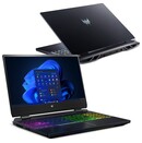 Laptop ACER Predator Helios 300 15.6" Intel Core i7 12700H NVIDIA GeForce RTX 3070 16GB 1TB SSD Windows 11 Home czarny