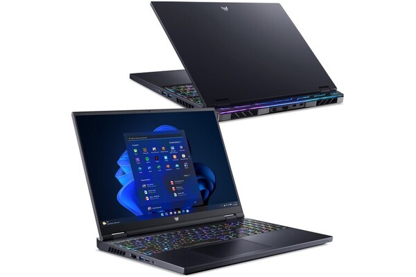 Laptop ACER Predator Helios 16 16.0" Intel Core i9 13900HX NVIDIA GeForce RTX 4080 32GB 1TB SSD Windows 11 Home czarny