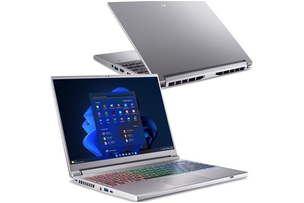 Laptop ACER Predator Triton 14 14.0" Intel Core i7 13700H NVIDIA GeForce RTX 4070 16GB 1TB SSD Windows 11 Home srebrny