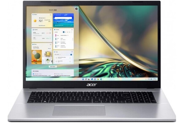Laptop ACER Aspire 3 17.3" Intel Core i5 1235U INTEL Iris Xe 32GB 1TB SSD Windows 11 Home srebrny
