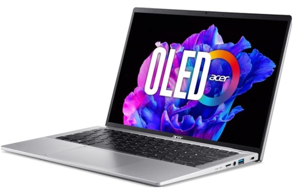Laptop ACER Swift Go 14 14.0" Intel Core Ultra 7 155H Intel Arc 32GB 1TB SSD M.2 Windows 11 Home srebrny