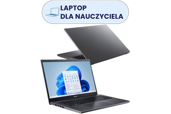 Laptop ACER Extensa 15 15.6" Intel Core i5 1235U INTEL UHD 16GB 1TB SSD Windows 11 Home szary