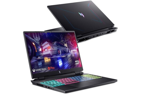 Laptop ACER Nitro 16 16.0" AMD Ryzen 7 7840HS NVIDIA GeForce RTX 4070 16GB 1TB SSD Windows 11 Home czarny