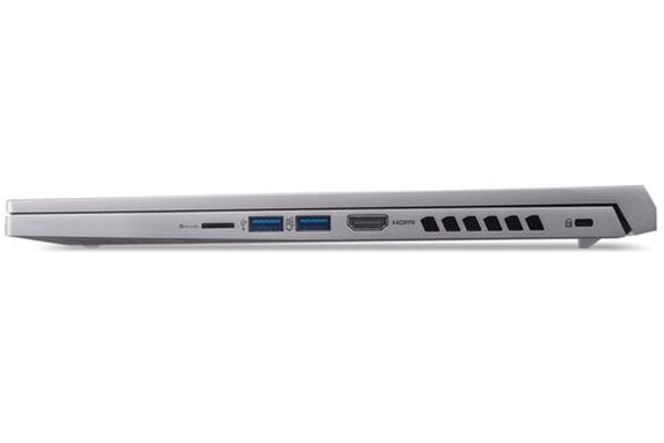 Laptop ACER Predator Triton Neo 16 16.0" Intel Core Ultra 9 185H NVIDIA GeForce RTX 4060 32GB 1TB SSD Windows 11 Home srebrny