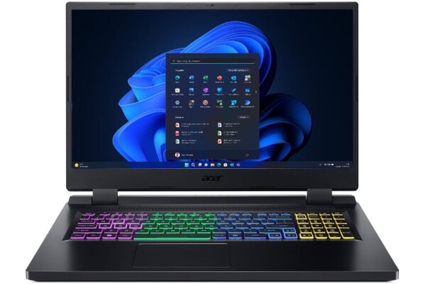 Laptop ACER Nitro 5 15.6" Intel Core i5 12500H NVIDIA GeForce RTX 4060 4GB 1TB SSD M.2 Windows 11 Professional czarny