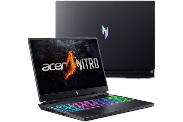 Laptop ACER Nitro 16 16.0" AMD Ryzen 7 8845HS NVIDIA GeForce RTX 4070 16GB 1TB SSD Windows 11 Home czarny