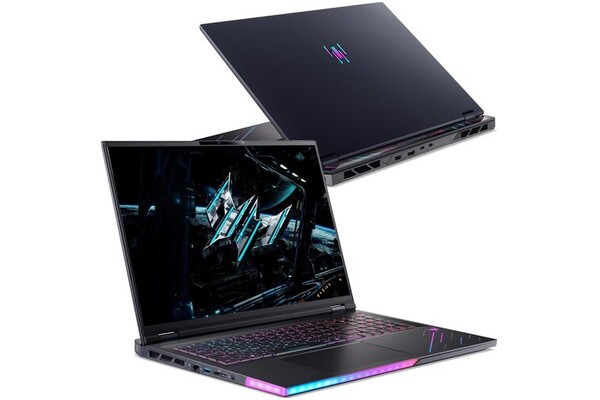 Laptop ACER Predator Helios 18 18.0" Intel Core Ultra 9 275HX NVIDIA GeForce RTX 5080 128GB 1TB SSD Windows 11 Professional czarny