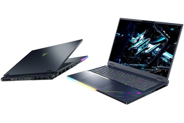 Laptop ACER Predator Helios 18 18.0" Intel Core Ultra 9 275HX NVIDIA GeForce RTX 5080 64GB 2TB SSD Windows 11 Professional czarny