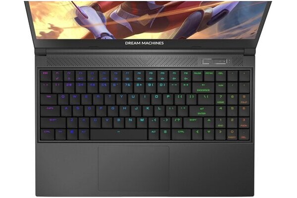 Laptop Dream Machines 15.6" AMD Ryzen 9 6900HX NVIDIA GeForce RTX 3080 16GB 1TB SSD czarny