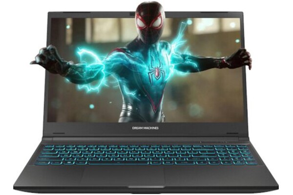 Laptop Dream Machines 15.6" Intel Core i7 13620H NVIDIA GeForce RTX 4060 16GB 1TB SSD czarny