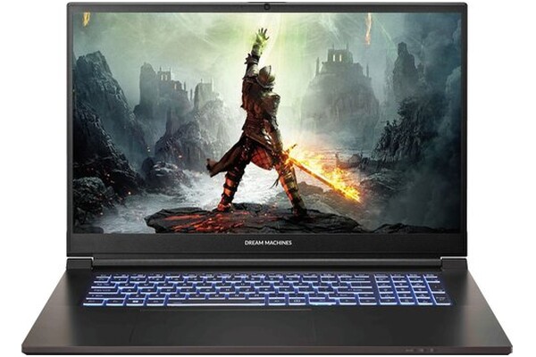 Laptop Dream Machines 17.3" Intel Core i9 14900HX NVIDIA GeForce RTX 4070 32GB 1TB SSD czarny