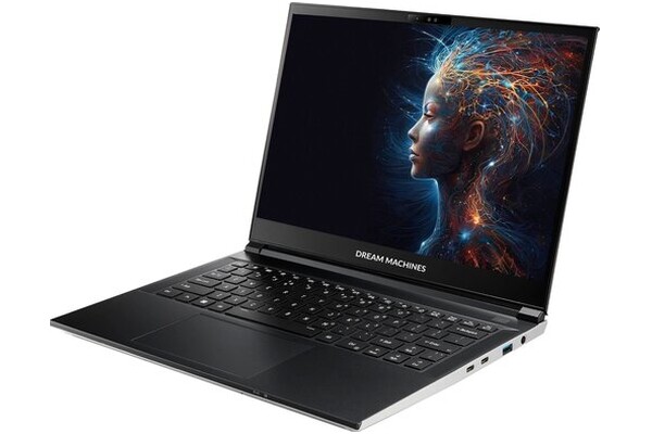 Laptop Dream Machines 14.0" Intel Core Ultra 7 155H NVIDIA GeForce RTX 4060 32GB 1TB SSD szaro-czarny