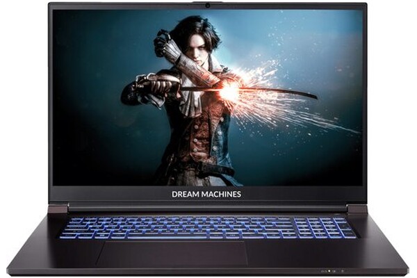 Laptop Dream Machines 17.3" Intel Core i5 13420H INTEL UHD 32GB 1TB SSD czarny