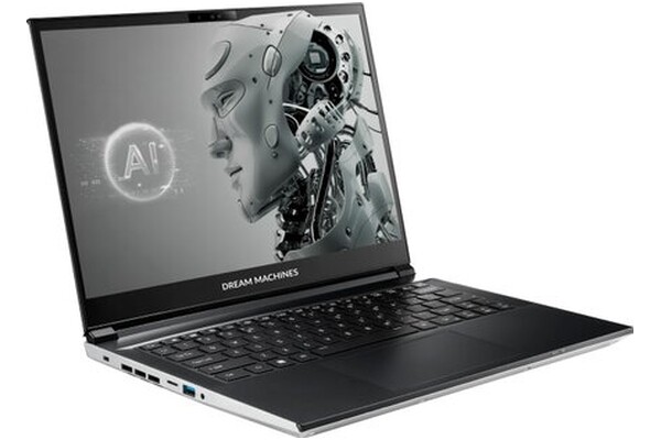 Laptop Dream Machines 14.0" Intel Core Ultra 7 155H NVIDIA GeForce RTX 4050 32GB 1TB SSD srebrny